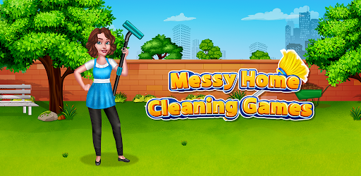 Big Messy Home Cleaning Games