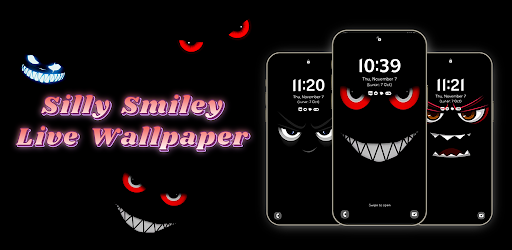 Silly Smiley Live Wallpaper