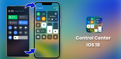 Control Center iOS 18 - Easy iOS Control Center