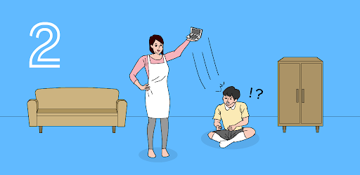 Hidden my game by mom 2