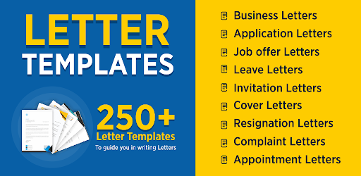 Letter Writing Templates