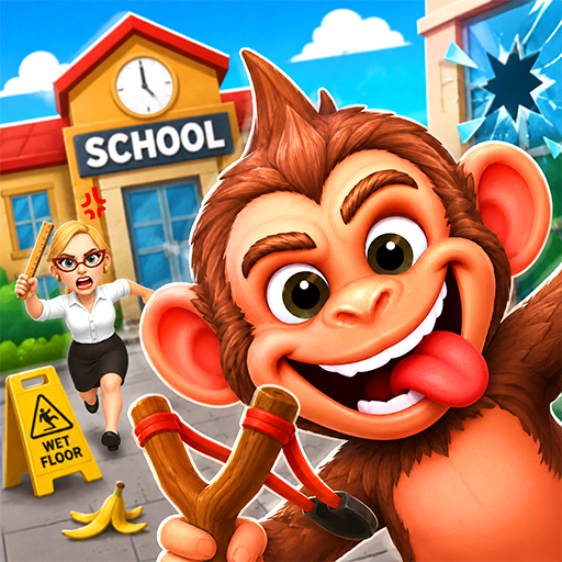 Monkey Student School Prank