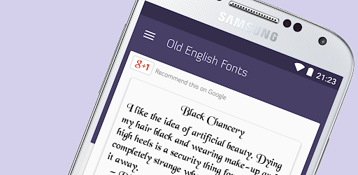 Old English Fonts